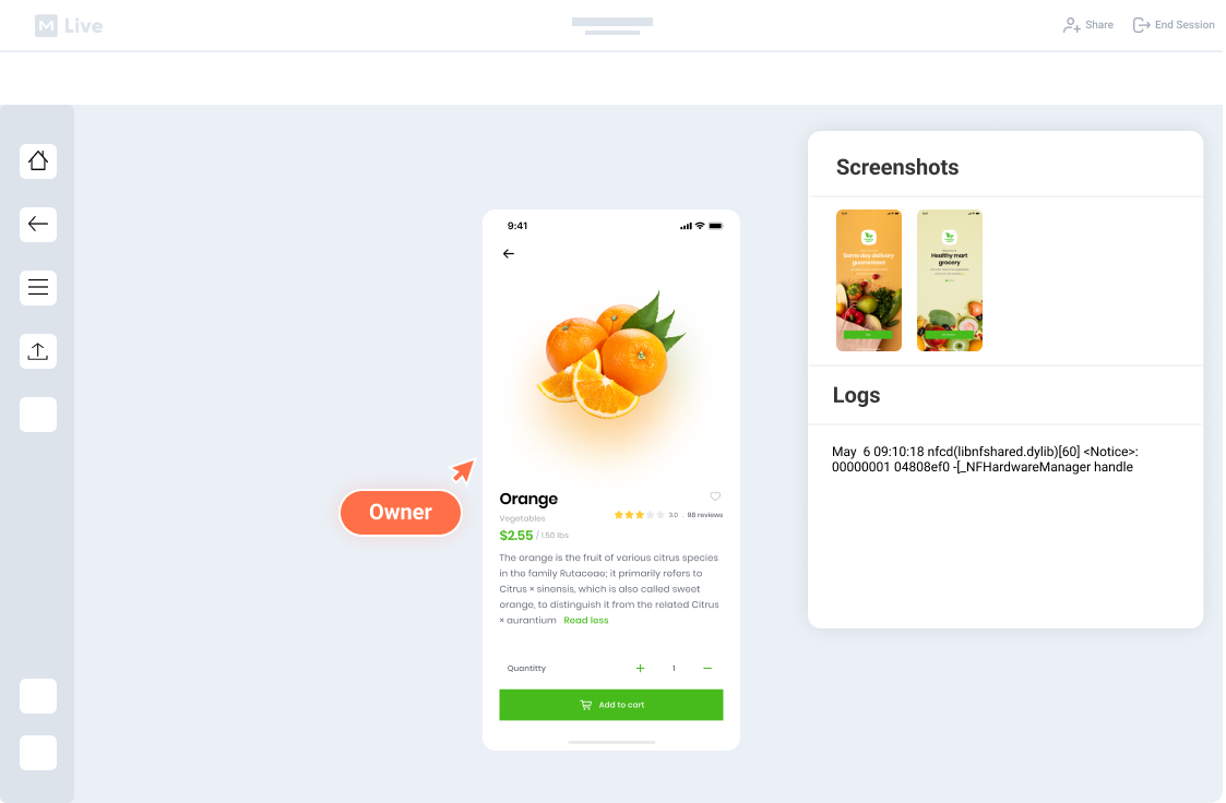 screenshot of Momentum Suite